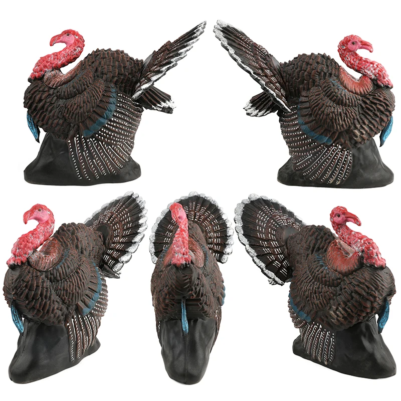 Archery 3D Turkey Target Strutting Arrow Target Animal Shooter Practice Target Shooting Hunting Bow and Arrow Accessories